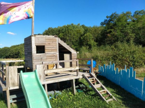 Cabane Terrasse et potager, Rambouillet